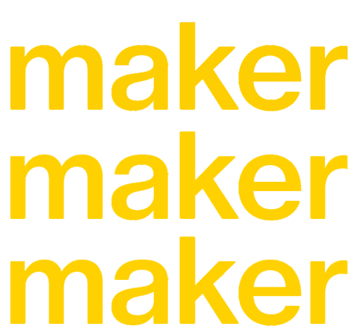Maker Maker Piscante Sticker - Maker Maker Piscante Maker Design Stickers
