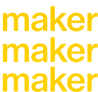 Maker Maker Piscante Sticker - Maker Maker Piscante Maker Design Stickers
