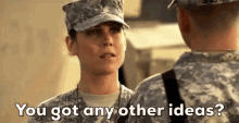 Erin Krakow You Got Any Other Ideas GIF - Erin Krakow You Got Any Other Ideas Army Wives GIFs