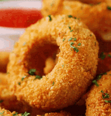 Onion Rings Food GIF - Onion Rings Food Fast Food GIFs