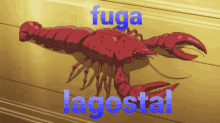 lagostalmente lagostal run away lobster fuga