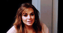 What Happened GIF - Shrug Idk Lindsay Lohan GIFs
