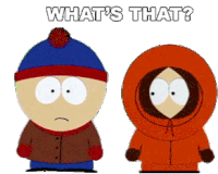 Whats That Stan Marsh Sticker - Whats That Stan Marsh Kenny Stickers