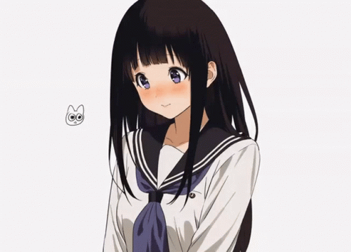 HD wallpaper anime girls smile chocolate blush  Wallpaper Flare