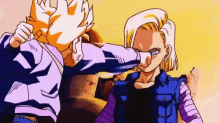 Trunks Android18 GIF - Trunks Android18 Db GIFs