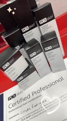 a pca skin certified professional peel certificate