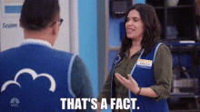 Superstore Amy Sosa GIF - Superstore Amy Sosa Thats A Fact GIFs