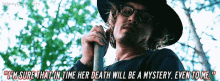 johnny depp secret window mort rainey john shooter im sure that in time her death will be a mystery even to me
