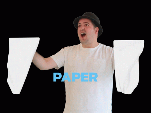 paper hands gif