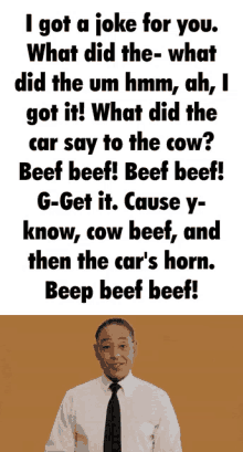 Gus Fring Beef Beef GIF