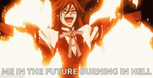Kuroshitsuji Wallpaper: Burn With Me, Hell is On fire - Minitokyo