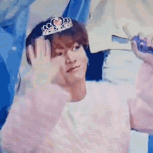 Dolliekyu Jungkook Princess GIF - Dolliekyu Jungkook Princess Jungkook Crown GIFs