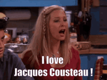 Phoebe Confession GIF - Phoebe Confession Jacques Cousteau GIFs