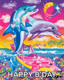 Dolphin Color GIF - Dolphin Color Hearts GIFs