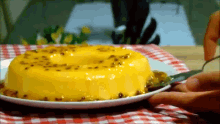 Maracujá Pudimdemaracujá Pudim Sobremesa Doce GIF - Passionfruit Puding Dessert GIFs