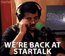 Were Back At Startalk Were Back At The Show GIF - Were Back At Startalk Were Back Were Back At The Show GIFs