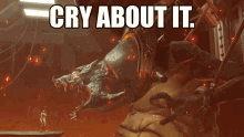 metroid metroid dread nintendo cry about it cry about it meme