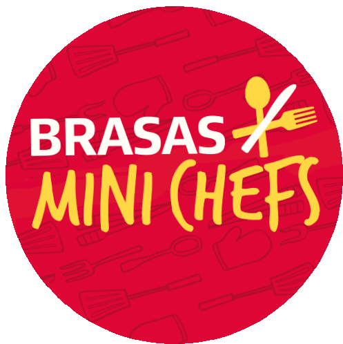 Brasas_mini_chefs Brasas English Course Sticker