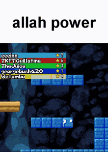 Allah Power Mario Vs Luigi GIF