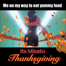 Thanksgiving Misato Thanksgiving GIF