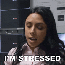 I'M Stressed Michelle Khare GIF - I'M Stressed Michelle Khare I'M Tired GIFs