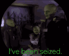 Ive Been Seized Alien Encounter GIF - Ive Been Seized Alien Encounter Chairman Clench GIFs