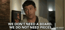 we dont need a board we dont need pieces dont need kyle chandler game night