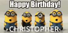 Chris Birthday Happy Birthday Christopher GIF - Chris Birthday Happy Birthday Christopher GIFs