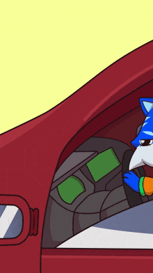 Toshi Cat Driving GIF - Toshi Cat Driving Cat Wink GIFs