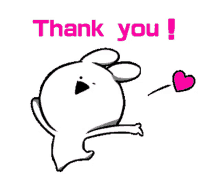 Thank You Rabbit GIF - Thank You Rabbit Bunny GIFs