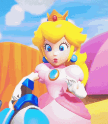 Princess Peach Mario GIF - Princess Peach Mario Cute GIFs