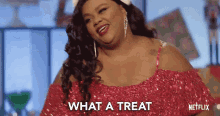 What A Treat Surprised GIF - What A Treat Surprised Eat GIFs