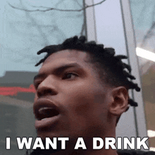 I Want A Drink Rickey GIF - I Want A Drink Rickey I Would Like To Have A Drink GIFs
