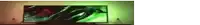 a blurred image of a tv with a green background