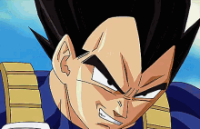 a close up of a cartoon character 's face with his mouth open