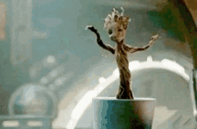Baby Groot Dancing GIF - Baby Groot Dancing Gotg GIFs