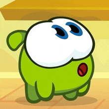 Mesmerized Nibble Nom GIF - Mesmerized Nibble Nom Cut The Rope GIFs