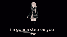 Chiaki Step Step On You GIF - Chiaki Step Step On You GIFs