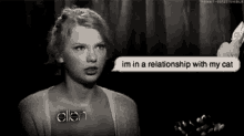 Cat Relationship GIF - Cat Relationship Taylor Swift GIFs