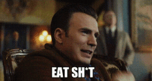 Eat Shit Chris Evans GIF - Eat Shit Chris Evans Shit GIFs