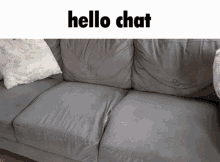 Hello Chat Cat GIF - Hello Chat Cat Couch GIFs