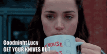 Goodnight Lucy Knives Out GIF - Goodnight Lucy Knives Out Knives Out Movie GIFs