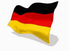 germany german flag waving black