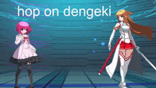 Hop On GIF - Hop On Dengeki GIFs