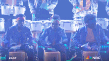 Playing Drums America’s Got Talent GIF - Playing Drums America’s Got Talent Drum Circle GIFs