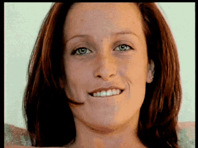 Red Hair Short Hair GIF - Red Hair Short Hair Blue Eyes - Discover & Share  GIFs