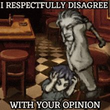 Your Opinion I Respectfully Disagree With Your Opinion GIF - Your Opinion I Respectfully Disagree With Your Opinion Bonk GIFs