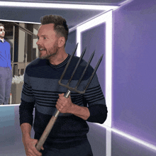 Pitchfork Joel Mchale GIF - Pitchfork Joel Mchale Let'S Go GIFs