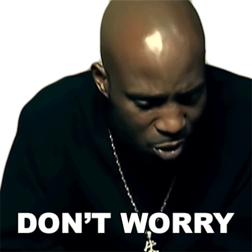 Dont Worry Dmx Sticker - Dont Worry Dmx Earl Simmons Stickers