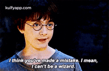 I Think You'Vo Made A Mistake. I Mean,I Can'T Be A Wizard..Gif GIF - I Think You'Vo Made A Mistake. I Mean I Can'T Be A Wizard. Face GIFs